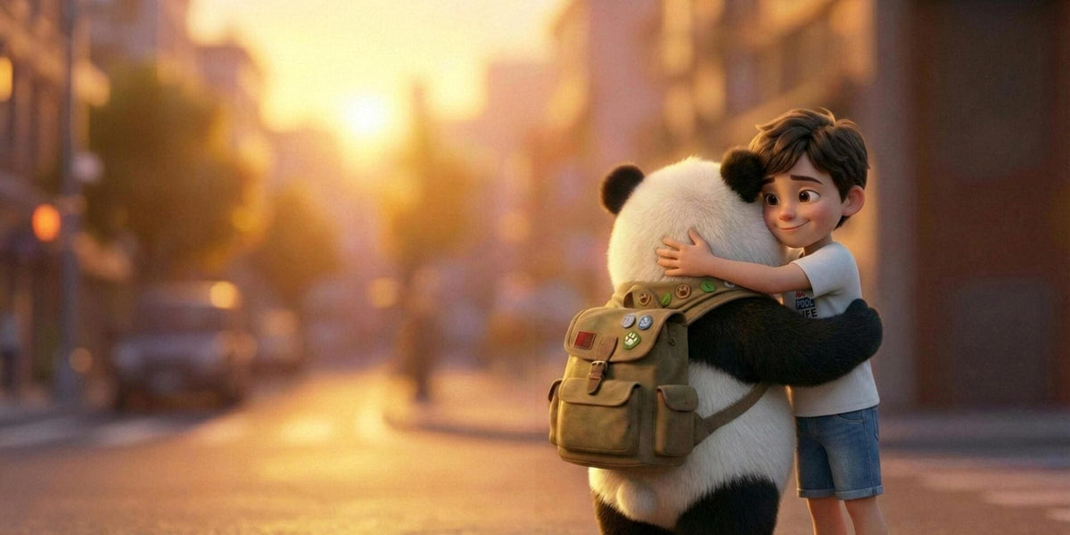 Ilustración de «La aventura de los sentimientos», escena 14: De vuelta en la Tierra