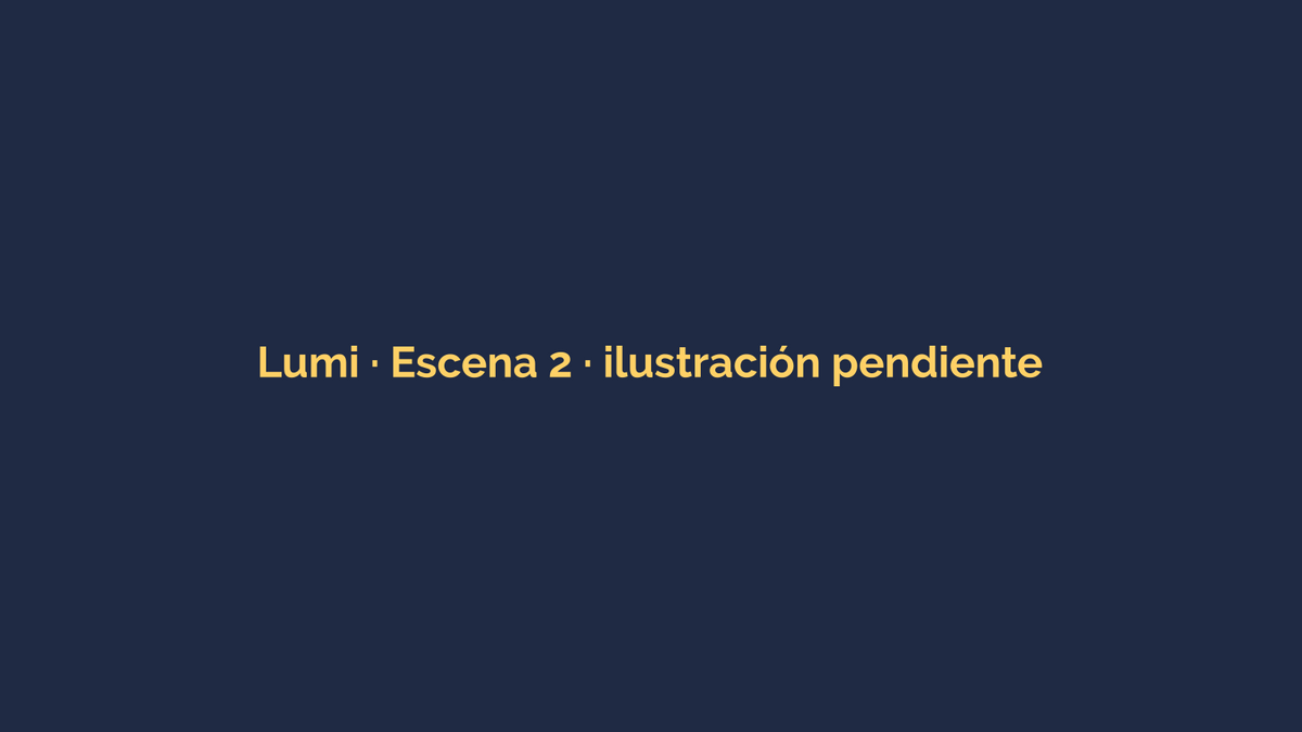 Ilustración provisional del cuento de Lumi, escena 2: Una luciérnaga en la ventana